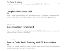 Tablet Screenshot of blog.recurity-labs.com
